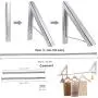 Curious Fish Retractable Hidden Aluminum Folding Wall Mounted Clothes Hanger Drying Rack Hanging Coat Shirt Pants Space Saving Storage Dryer Organiser Laundry Bathroom Utility Bedroom Wardrobe Balcony