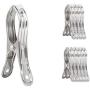 BAOEF Towel Clips,3.5‘’ Stainless Steel Heavy Duty Utility Clips,Clothing Peg Clamp,Clothespin Hanger for Photos, Quilt, Jeans, Pants, Windproof,10 Packs BAOEF Towel Clips,3.5‘’ Stainless Steel Heavy Duty Utility Clips,Clothing Peg Clamp,Clothespin Hanger for Photos, Quilt, Jeans, Pants, Windproof,10 Packs