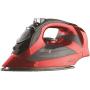 Brentwood Steam Iron with Retractable Cord, Non-Stick, Red