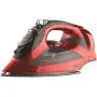 Brentwood Steam Iron with Retractable Cord, Non-Stick, Red Brentwood Steam Iron with Retractable Cord, Non-Stick, Red