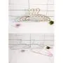 SAASNY Standard Coat Plastic Hangers Non-Slip Plastic Hangers -10 Pack- Heavy Duty Plastic Suit Hangers Plastic Space Saving Non Slip Clothes Hangers,Grey,for Drying and Storage