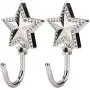 uxcell Curtain Tieback Hook Zinc Alloy Tassel Curtains Holder Window Holdbacks Wall Hooks Clothes Hanger, Set of 2, SilverTone uxcell Curtain Tieback Hook Zinc Alloy Tassel Curtains Holder Window Holdbacks Wall Hooks Clothes Hanger, Set of 2, SilverTone