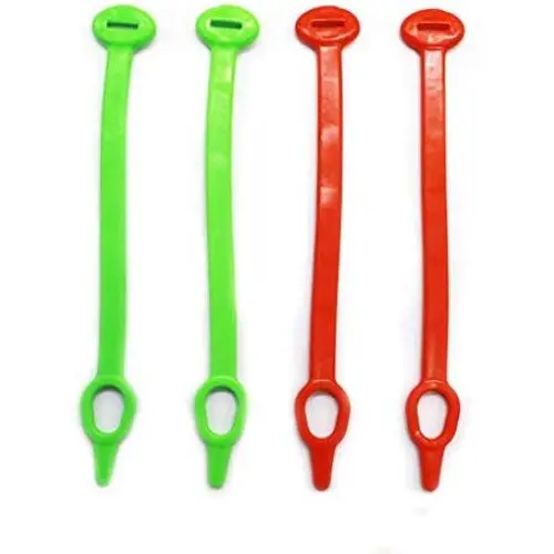 Wind-Proof Buckle Silicone Hook, 4 Pcs Clothes Hanger Fixed Hook(Red and Green) Wind-Proof Buckle Silicone Hook, 4 Pcs Clothes Hanger Fixed Hook(Red and Green)