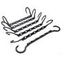 10pcs Multifunctional Folding Shirts Coat Clothes Hanger Holders Save Space Non-Slip Clothes Hanger Wardrobe Organizer Magic Hanger