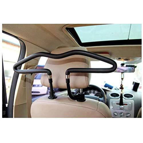 Taka Co Suit Hangers Car Seat Hangers Auto Seat Headrest Clothes Hanging Holder Vehicle Coat Jackets Suits Hanger