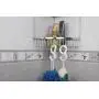 6 Pcs Multi-Function Clip Hanging Hooks, White