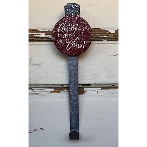 AG Designs Christmas Decor - Begins with Christ Bulb Ornament Wreath Door Hanger AG Designs Christmas Decor - Begins with Christ Bulb Ornament Wreath Door Hanger