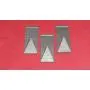 Set of Three (3) Short Length 2.5 Inch Long Amish Handmade Galvanized Siding House Hook Decor Hanger. Designed to Be Placed on a Home That Has Siding Without Damaging the Exterior. The Hook Will Hold About 15 Pounds. It Can Be Used to Display Your Barn St