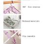 NIEHFIT Multi-Clip Drying Racks, Hook Hangers, Sock Dryer, Home Balcony Clothes Space Saver Drip Hanger,Rotary Airers (Color : Beige, Size : 32 PEG)