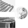 HJYPYJ Magic Hanger,Household 6 in 1 PP Folding Hanger,Multi-Layer Storage Trouser Hangers,Space-Saving Organizer Hangers, Sturdy/Gray / 3 pcs