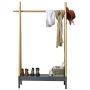 Y.H.Valuable Coat Racks Coat Stand Solid Wood Multi-purpose Hanger Floor Coat Rack Clothes Rack Hat Coat Rack Modern Hanger Bedroom Living Room Simple Clothes Rack Wooden Hanger Bedroom Drying Rack En