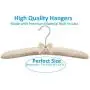 Anti Slip Padded Hangers with Chrome Hook ? Heavy Duty for sweaters, Dresses, Suits ? Set of 10 ? Earthtone by Whitmor