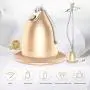 QQT High-Power steam Ironing Clothes Ironing Machine, Household Small Hanging Vertical Iron, Ironing Machine-Gold QQT High-Power steam Ironing Clothes Ironing Machine, Household Small Hanging Vertical Iron, Ironing Machine-Gold