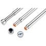CXYGHXGY Stainless Steel Thickening Wardrobe Telescopic Rod, Wardrobe Clothes Rail, Clothes Hanger Pole, Thick Flange Seat, Suitable for Wooden Wardrobe (Size : 85-155cm) CXYGHXGY Stainless Steel Thickening Wardrobe Telescopic Rod, Wardrobe Clothes Rail, Clothes Hanger Pole, Thick Flange Seat, Suitable for Wooden Wardrobe (Size : 85-155cm)
