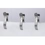 DayCount 5-Pack Extra Large Strong Clothes Pegs 6.3-inch, Stainless Steel Quilt Hanger Clips Clothes Beach Towel Boca Clips Pegs Hanger for Clothesline Hangers, Quilt - Windproof