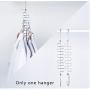 5PC Multi Holes Wardrobe Organizer Home Rotatable Hook Closet Storage Rack S Shape Space Save Iron Clothes Hanger Decoration Laundry Practical