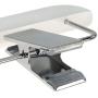 HANGERWORLD 3 White Wooden 14.2inch Straight Adjustable Clip Coat Clothes Garment Hangers