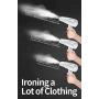 QQT Convenient Hanging Ironing Machine, Folding steam Iron, Small Household Portable Ironing Supplies, Student Dormitory Ironing Machine-C2 QQT Convenient Hanging Ironing Machine, Folding steam Iron, Small Household Portable Ironing Supplies, Student Dormitory Ironing Machine-C2