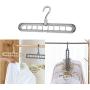 10pcs Random Color Home Storage Organization Clothes Hanger Drying Rack Plastic Scarf Clothes Hangers Storage Racks Wardrobe Storage Hanger