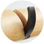Li@ Wood Color Nordic Wall-Mounted Hanger/Wall Hanger/Wall Hook/Door Coat Hook/Clothes Rack/Wall-Mounted Hanger / 4,5,6,7,8 zinc Alloy Hook /(48.5-99.6) 6cm (Size : 746cm)