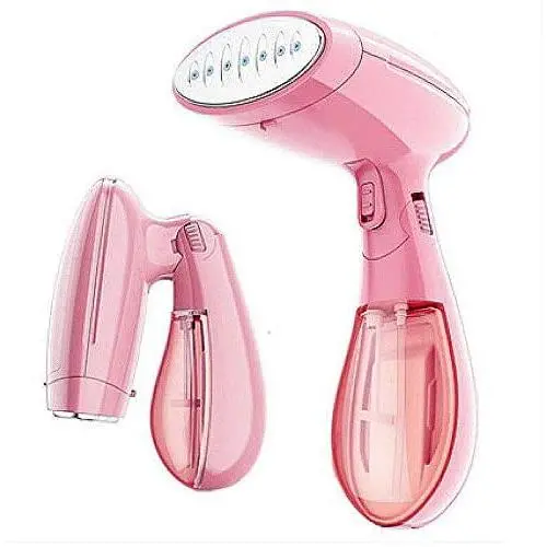QQT Hanging Ironing Machine, Household Portable Small Portable Folding Travel Iron, Ironing Machine-Lightpink QQT Hanging Ironing Machine, Household Portable Small Portable Folding Travel Iron, Ironing Machine-Lightpink