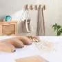 Cxjff Wall Mounted Coat Rack Clothes Hat Hanger Holder Hooks Fashion Style Creative Cute Wood, Log, 16x4CM (Color : Log, Size : 7 Pieces) Cxjff Wall Mounted Coat Rack Clothes Hat Hanger Holder Hooks Fashion Style Creative Cute Wood, Log, 16x4CM (Color : Log, Size : 7 Pieces)