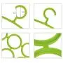 Kuber Industries Scarf Holder Tie Hanger Clothes Organizer for Accessories Like Scarfs, dupattas, Belts etc - 1 pc (Color Random) - KI3332