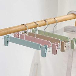 High-tech type 5pcs/lot Clothes Hanger Wall Anti Slip Baby Hangers for Clothes Portable Clothes Hanger,Green 5PCS,10