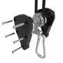 Rope Clip Hanger, Sopito 8 Pairs 1/8 inch Adjustable Heavy Duty Rope Hanger - Reinforced Metal Internal Gears Ratchets, Loose-Proof Design, 8-ft Long & 150lbs Weight Capacity Rope Clip Hanger, Sopito 8 Pairs 1/8 inch Adjustable Heavy Duty Rope Hanger - Reinforced Metal Internal Gears Ratchets, Loose-Proof Design, 8-ft Long & 150lbs Weight Capacity