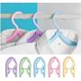 10PC Random Color Portable Travel Clothes Hanger Folding Hangers Space Saving Travel Laundry Supplies