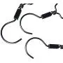 ZZYQ Metal Wire Clothes Hangers, Metal Hangers with Notches,Strong Coat Hanger,10pcs,Black ZZYQ Metal Wire Clothes Hangers, Metal Hangers with Notches,Strong Coat Hanger,10pcs,Black