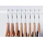 IKEA Hanger Wood Clothes Coat (8 Pack) White Bumerang