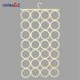 VIAMAZ Scarf and Tie Hanger 28 Rings, Closet Organizer Hanger Space Saving Scarf Hanger Organizer Holder for Glasses Belts Socks Scarves Clothes Hijab Bra | Travel Accessories Hotel Home Décor Gift
