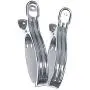 DayCount 5-Pack Extra Large Strong Clothes Pegs 6.3-inch, Stainless Steel Quilt Hanger Clips Clothes Beach Towel Boca Clips Pegs Hanger for Clothesline Hangers, Quilt - Windproof