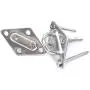2 Set Heavy Duty Hanger Hook Hammock Wall Mount, Suspension Ceiling Hooks Outdoor Swing Mounting Hook Exercise Hook Stainless Steel Swivel Carabiner Yoga Ceiling Mount Swing Hook 2 Set Heavy Duty Hanger Hook Hammock Wall Mount, Suspension Ceiling Hooks Outdoor Swing Mounting Hook Exercise Hook Stainless Steel Swivel Carabiner Yoga Ceiling Mount Swing Hook
