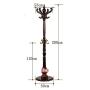 WZP Household Coat Rack Floor Living Room European Porch Clothes Shelf Home Modern American Living Room Clothes Rack Hanger Home