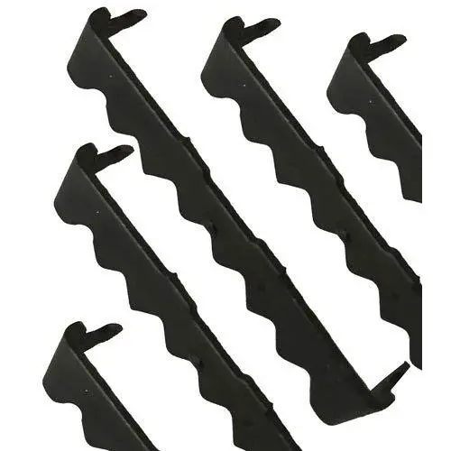 888 Corp Heavy Duty Large 1-3/4" No Nail Sawtooth Picture Hangers - Black Oxide 100-Pack