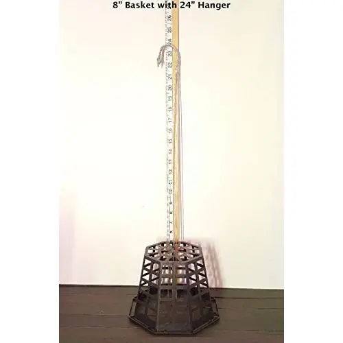 BIN 8 Ultimate Orchid Basket W/24 Wire Hanger Sophies Orchids BIN 8 Ultimate Orchid Basket W/24 Wire Hanger Sophies Orchids