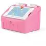 Step2 2-in-1 Toy Boxes & Art Lid | Plastic Toy & Art Storage Container, Pink Step2 2-in-1 Toy Boxes & Art Lid | Plastic Toy & Art Storage Container, Pink