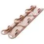 Unilive Foldable Wall Hanging Hook Rack,Strong Adhesive Storage Rack for Kitchen Home Bathroom Towel Clothes Plastic Hanger 6 Hooks Space Saving Racks (Light Pink) Unilive Foldable Wall Hanging Hook Rack,Strong Adhesive Storage Rack for Kitchen Home Bathroom Towel Clothes Plastic Hanger 6 Hooks Space Saving Racks (Light Pink)