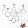 [100Pack] Ceiling Hook Clips，T-Bar Squeeze Hangers Clips Drop Ceiling Clips for Office, Classroom, Home and Wedding Decoration