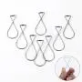 [100Pack] Ceiling Hook Clips，T-Bar Squeeze Hangers Clips Drop Ceiling Clips for Office, Classroom, Home and Wedding Decoration