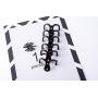 Mini Skater 6 Pcs Black Double Prong Robe Hook Wall Mounted Heavy Duty Retro Cloth Coat Hanger with 12 Pcs Screws for Bath Kitchen Bedroom Garage