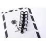 Mini Skater 6 Pcs Black Double Prong Robe Hook Wall Mounted Heavy Duty Retro Cloth Coat Hanger with 12 Pcs Screws for Bath Kitchen Bedroom Garage Mini Skater 6 Pcs Black Double Prong Robe Hook Wall Mounted Heavy Duty Retro Cloth Coat Hanger with 12 Pcs Screws for Bath Kitchen Bedroom Garage