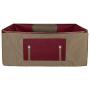 Elf Stor 83-DT5045 Rolling Christmas Storage Premium Duffel Bag with Wheels ? Holds up to a 9 Foot Artificial Tree, Red