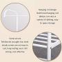 JIAYING Coat Rack Standing Multi-Functional Coat Rack,Industrial Coat Rack Shoe Bench, 3 in 1 Design, Easy Assembly, for Clothes Hat Scarf Hanger Bag Umbrella Shoes (Color : White)