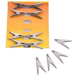 rudra trading Clothes Clips 12 pc, Clothes Drying Hanger, Wire Laundry Clip Outdoor Indoor Clothesline Drying Clothespins -12 Count