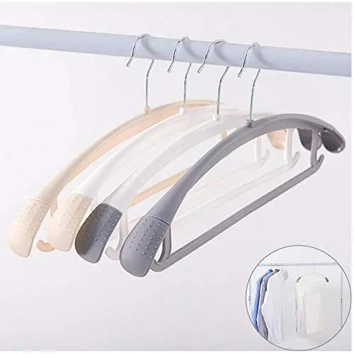 10pcs Random Color Creative Anti-Slip Clothes Hangers Trousers Pants Multi-Functional Hanger Closet Drying Rack Organizer 10pcs Random Color Creative Anti-Slip Clothes Hangers Trousers Pants Multi-Functional Hanger Closet Drying Rack Organizer