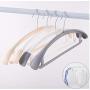 10pcs Random Color Creative Anti-Slip Clothes Hangers Trousers Pants Multi-Functional Hanger Closet Drying Rack Organizer