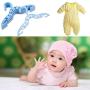 Eduton 40 x Kids Baby Plastic Coat Clothes Garment Trousers Hangers Blue Durable